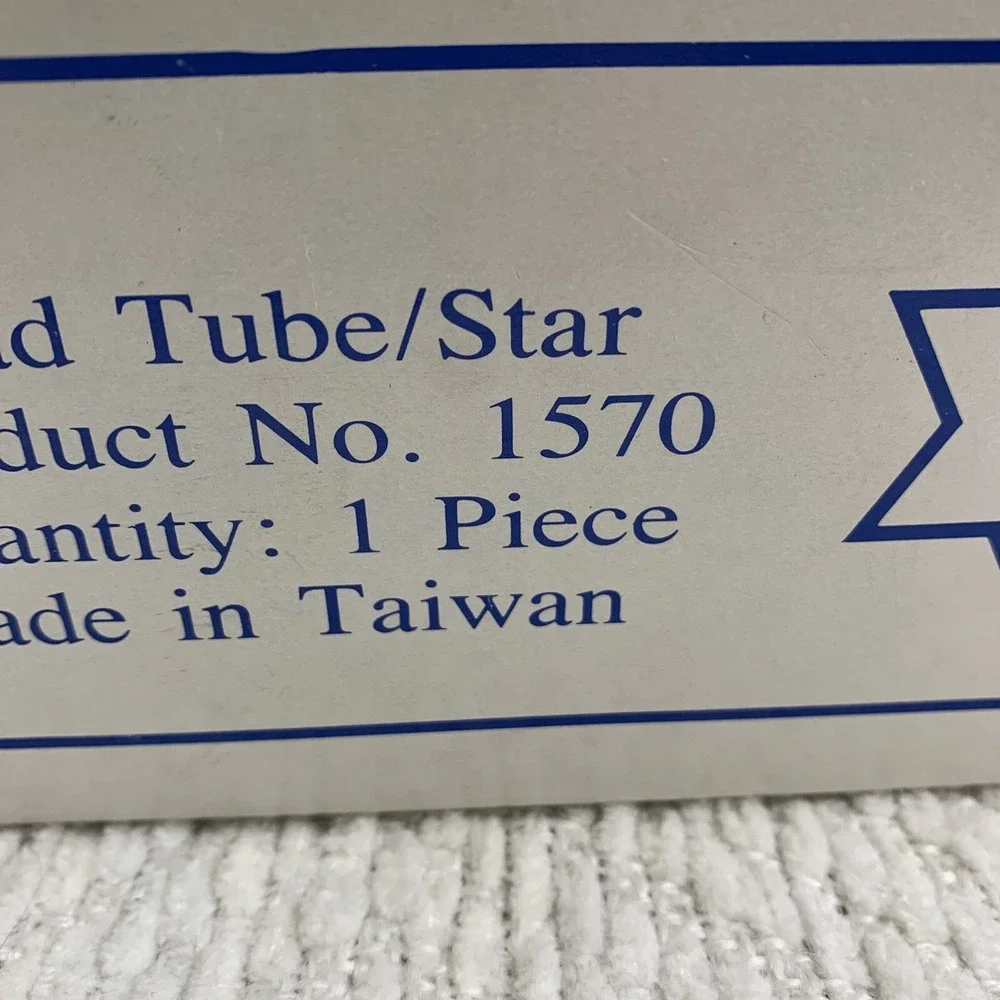 The‎ Pampered Chef Bread Tube Star Shape Loaf Mold New In Box # 1570